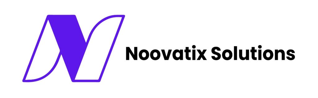 Noovatix logo symbolizing innovative web development, ML, AI, and blockchain solutions